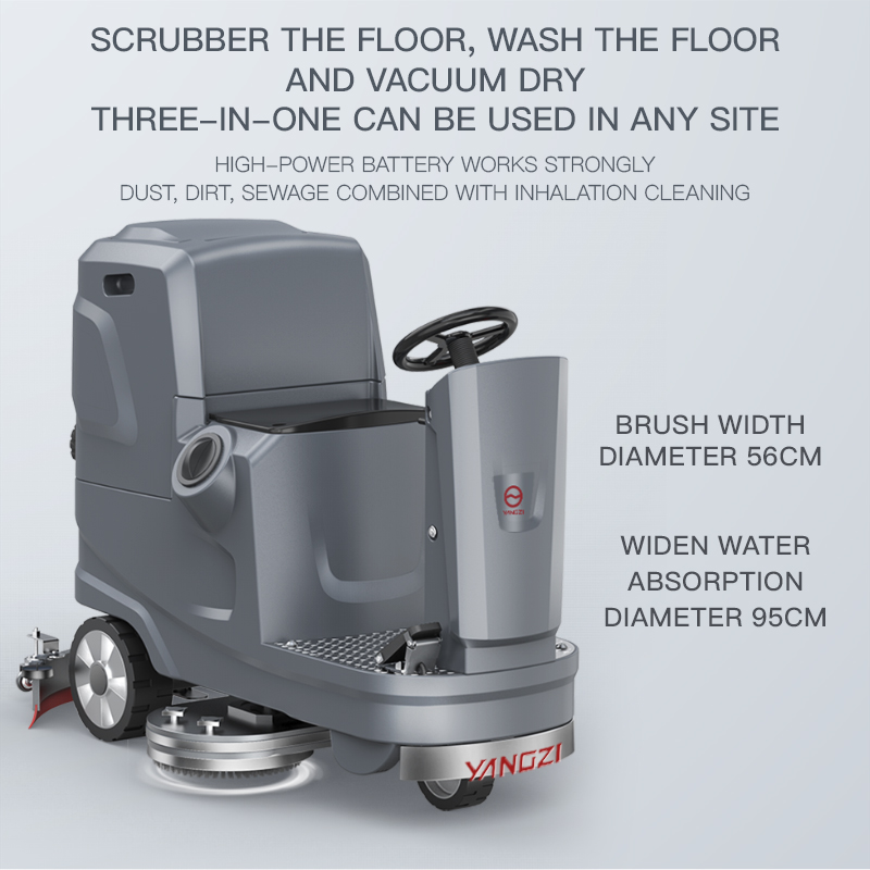 scrubber & wash & vacuum 3 in 1